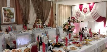 Банкет с мебелью на 33 персоны