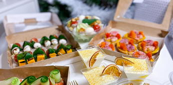 Фуршетное меню с шашлычками на 15-20 персон